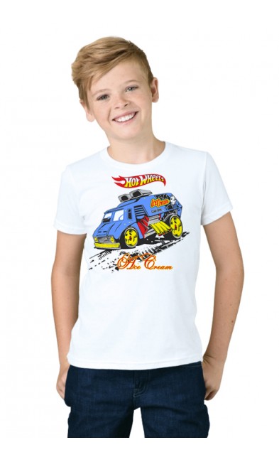 Детская футболка Hot Wheels