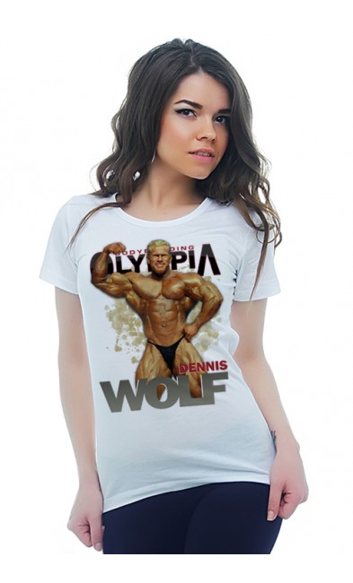 Женская футболка DENNIS WOLF