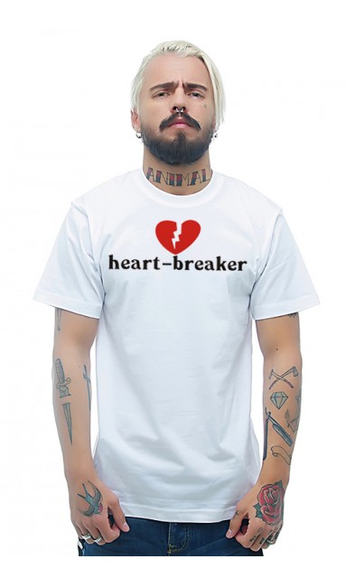 Мужская футболка heart-breaker