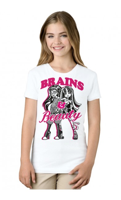 Детская футболка Brains Beauty