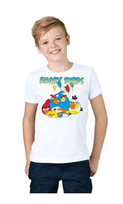 Детская футболка Angry Birds