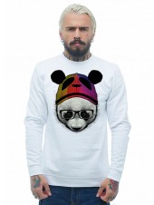 Панда в шапке