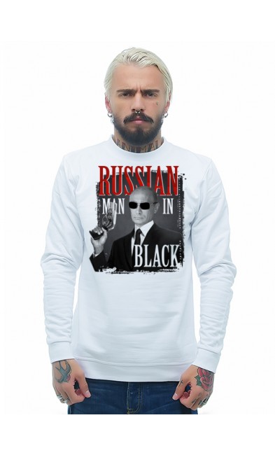 Мужская свитшоты Russian man in black