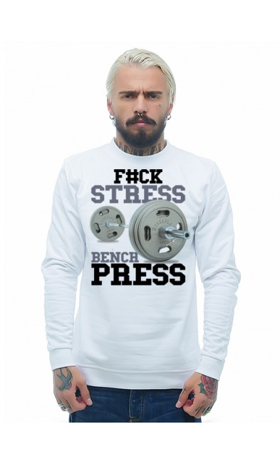 Мужская свитшоты F#CK STRESS BENCH PRESS