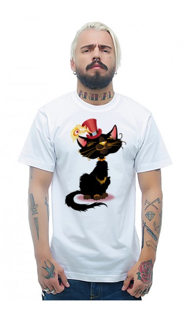 Мужская футболка Коты