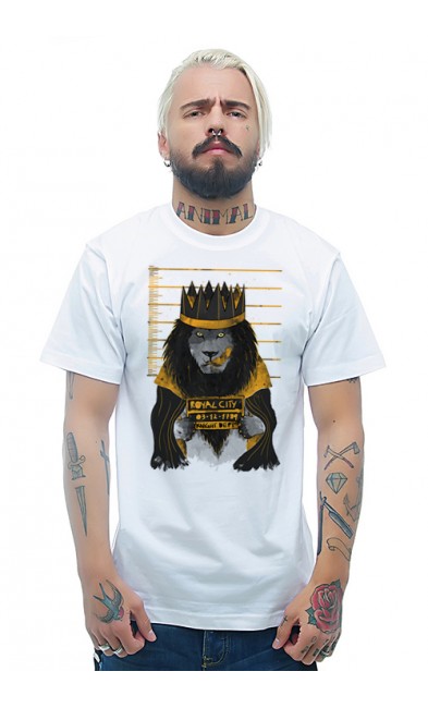 Мужская футболка Король - лев