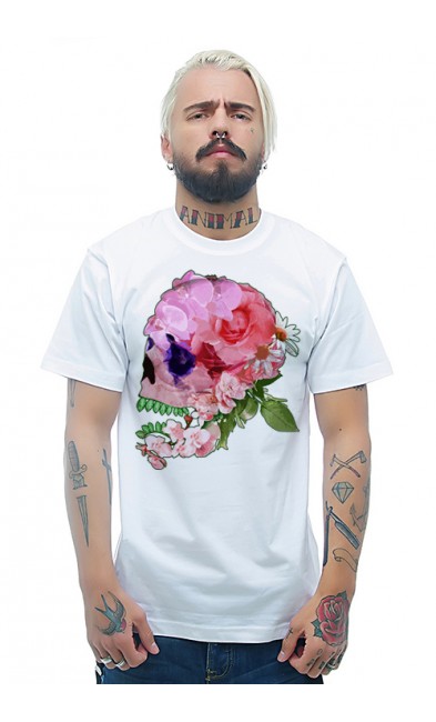 Мужская футболка Коллаж из роз