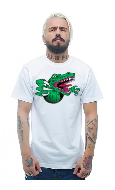Мужская футболка Крокодил