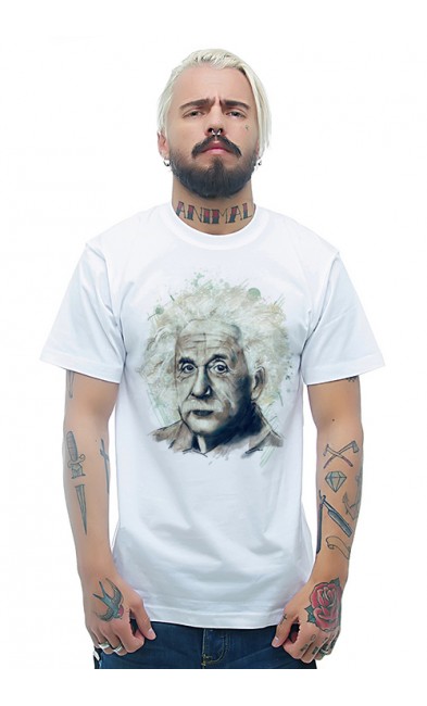 Мужская футболка Эйнштейн