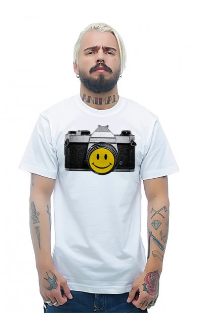 Мужская футболка Фотоаппарат