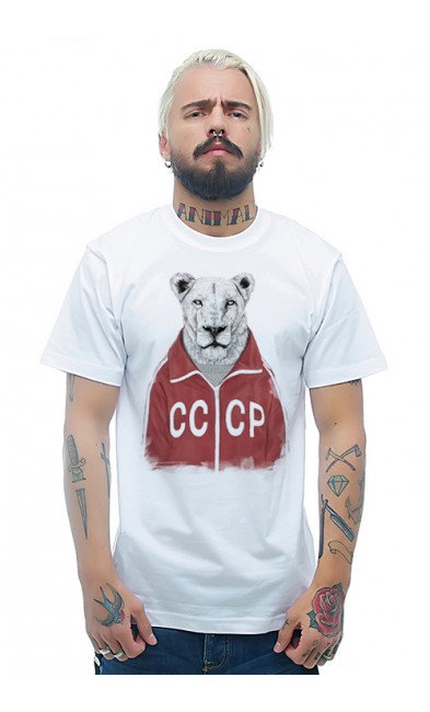 Мужская футболка Рождённый в СССР