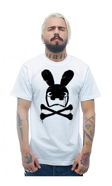 Мужская футболка Смерть кролика
