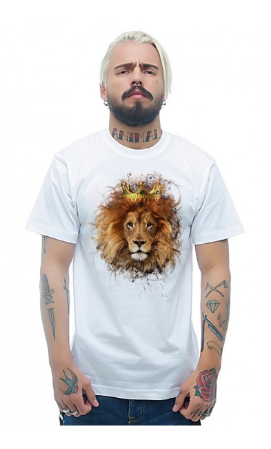 Мужская футболка Царь зверей