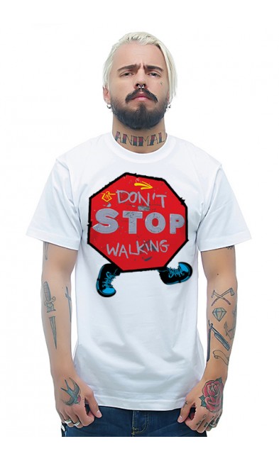 Мужская футболка DON'T STOP WALKING
