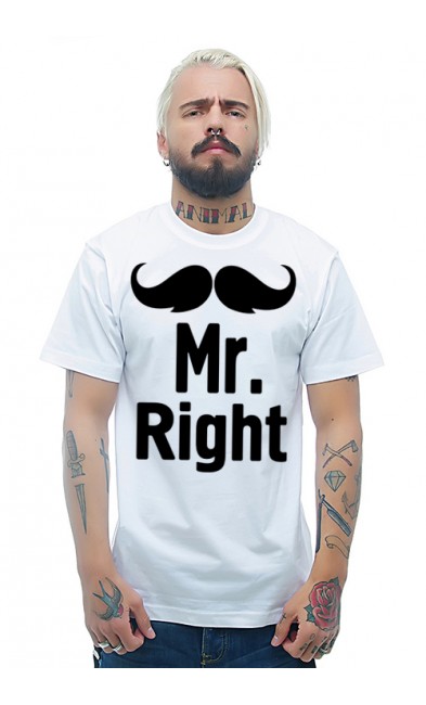 Мужская футболка Mr. Right