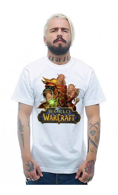 Мужская футболка World WarCraft