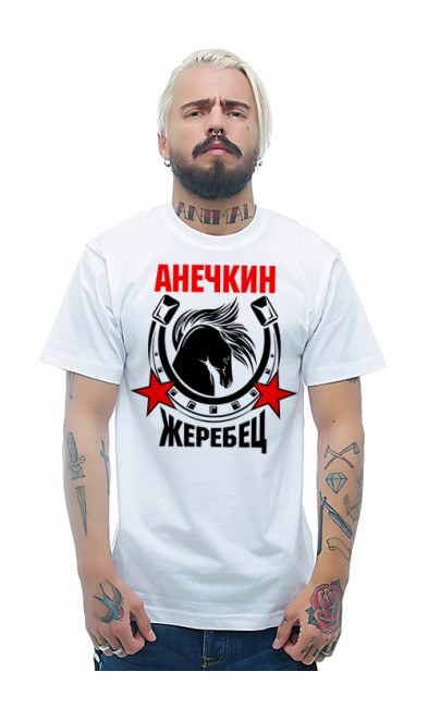 Мужская футболка Анечкин жеребец