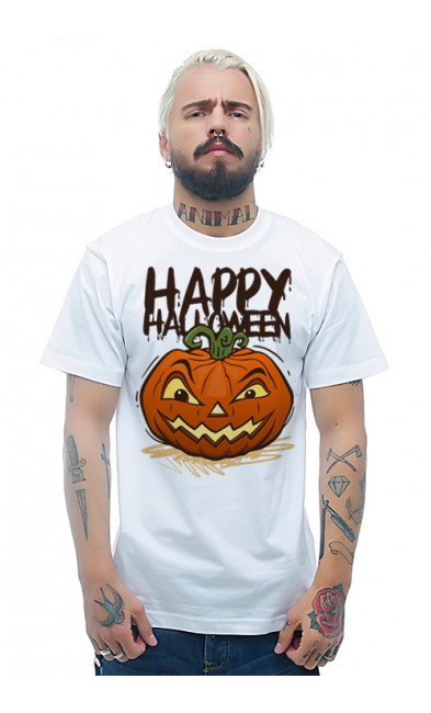 Мужская футболка HAPPY HALLOWEEN