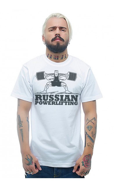 Мужская футболка RUSSIAN POWERLIFTING