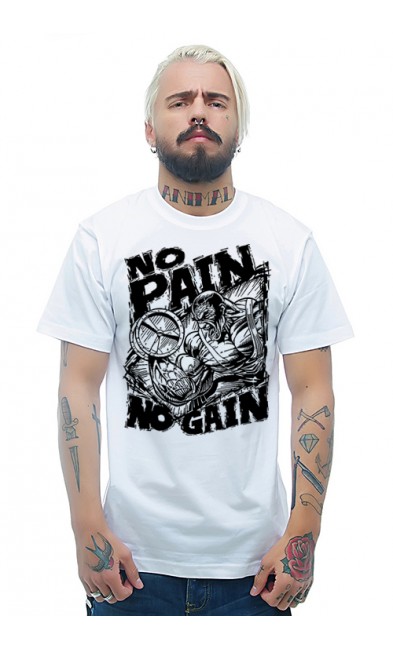 Мужская футболка NO PAIN NO GAIN