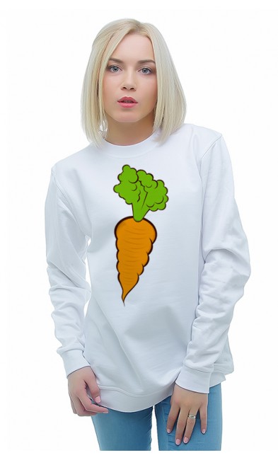 Женская свитшоты Морковка
