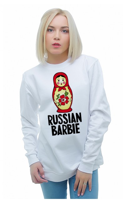 Женская свитшоты Russian Barbie