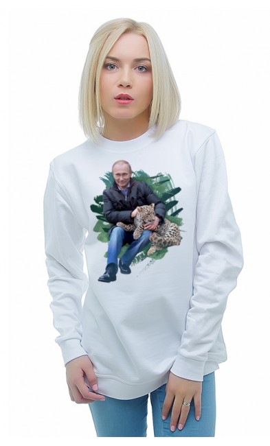 Женская свитшоты Владимир Путин