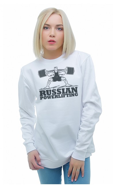 Женская свитшоты RUSSIAN POWERLIFTING