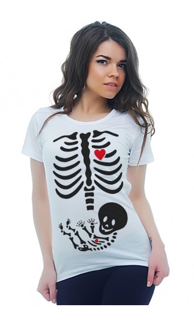 Женская футболка Рентген
