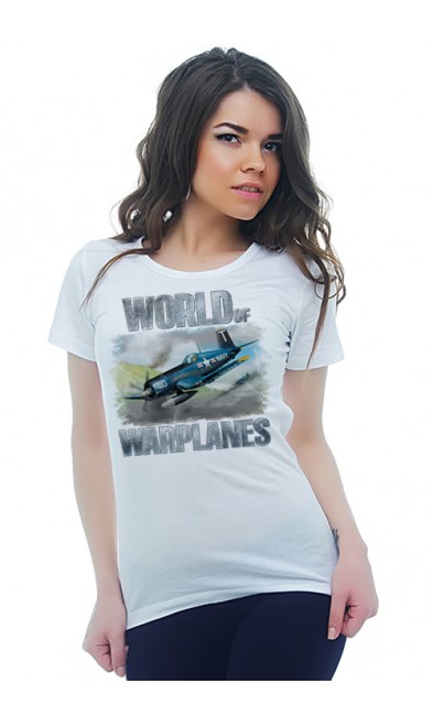 Женская футболка WORLD of WARPLANES