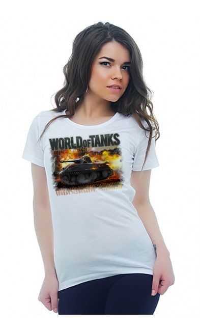 Женская футболка WORLD of TANKS