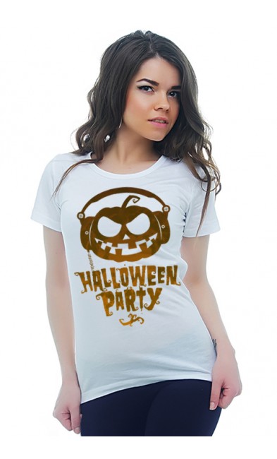 Женская футболка HALLOWEEN PARTY