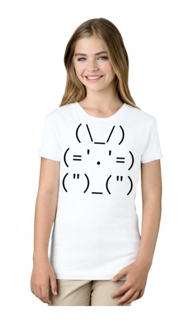 Детская футболка Админский кролик