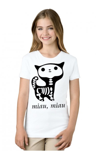 Детская футболка Miau, miau