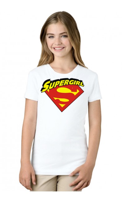 Детская футболка Supergirl