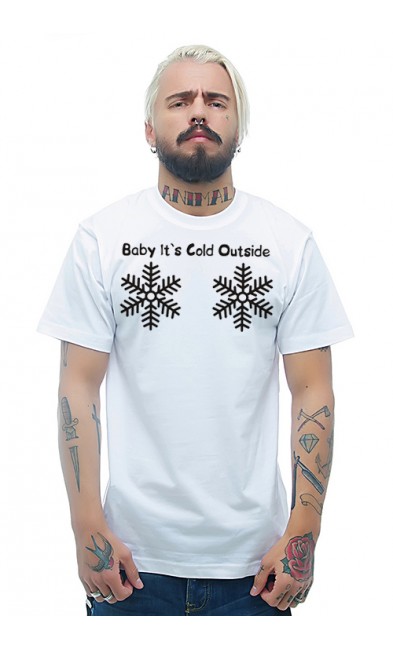 Мужская футболка Cold Outside