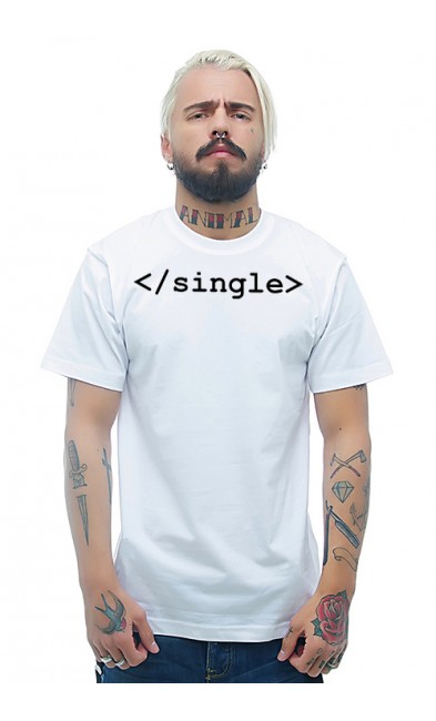 Мужская футболка Single