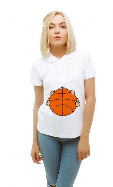 Женская поло Basket. Ребенок