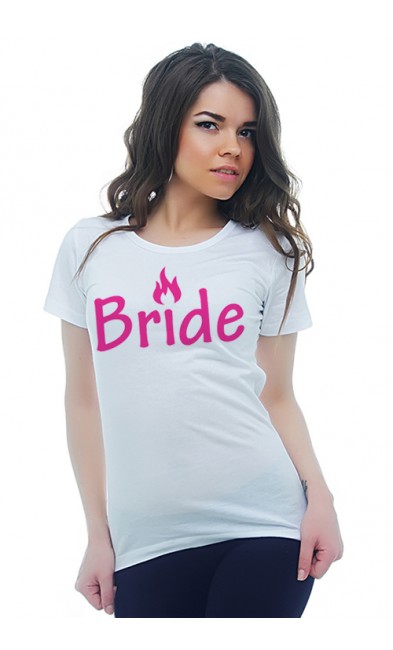 Женская футболка Bride (Невеста)